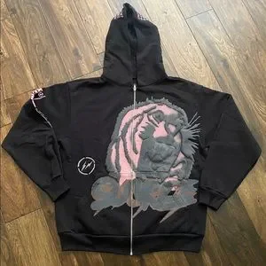 Cactus Jack × Fragment hoodie Travis Scott Cactus Jack For Fragment Sunrise Zip Up Hoodie
